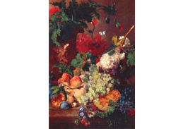 VKZ 45 Jan van Huysum - Zátiší s květinami a ovocem