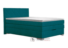 JULIA, čalouněná postel 120x200cm box-spring, výběr provedení