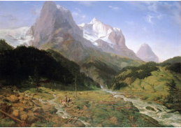 A-5342 Ernst Ferdinand Oehme - Wetterhorn