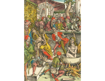 VR12-86 Albrecht Dürer - Umučení svatého Jana