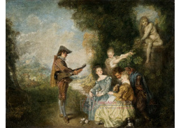 A-6802 Antoine Watteau - Lekce lásky