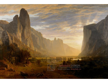 D-6980 Albert Bierstadt - Yosemite Valley