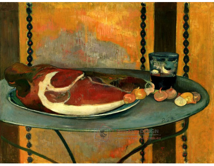 VPG 35 Paul Gauguin - Zátiší se šunkou