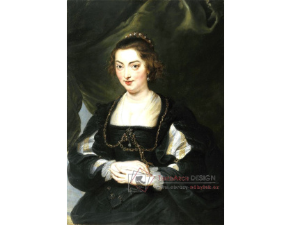 VRU131 Peter Paul Rubens - Portrét mladé ženy