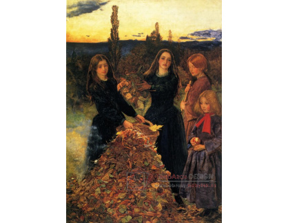 VSO49 John Everett Millais - Podzimní listí