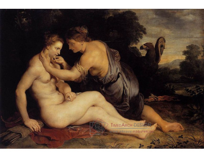 SO VIII-521 Peter Paul Rubens - Adonis a Venuše