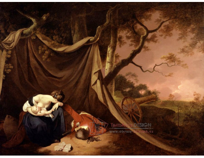 SO IX 462 Joseph Wright - Smrt vojáka
