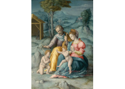 SO XVII-79 Francesco Ubertini - Svatá rodina s dítětem a svatým Janem