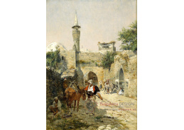 KO V-236 Rudolf Otto Ritter von Ottenfeld - Uliční scéna z Jerusalema