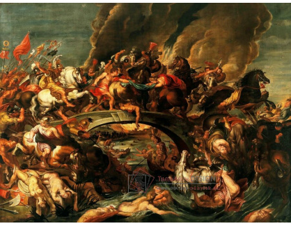 A-5194 Peter Paul Rubens - Bitva Amazonek