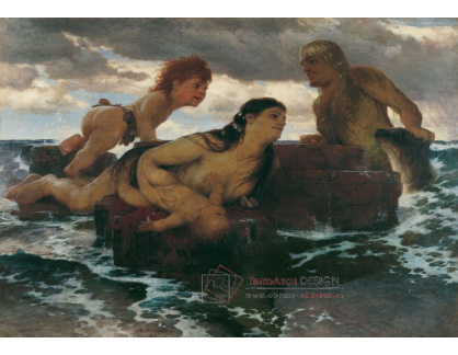 D-7026 Arnold Böcklin - Mořská idyla