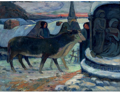 A-131 Paul Gauguin - Štědrý večer