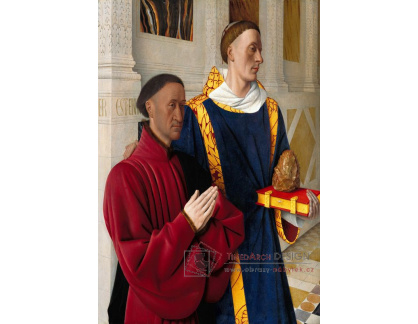 SO VII-136 Jean Fouquet - Etienne Chevalier a svatý Štěpán