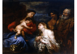 KO III-42 Anton van Dyck - Panna a dítě s litujícími hříšníky