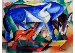 D-8152 Franz Marc - První zvířata