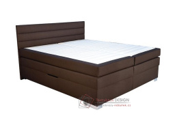 TWISTER, čalouněná postel 180x200cm box-spring, výběr provedení