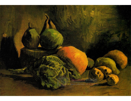 R2-1442 - Vincent van Gogh - Zátiší se zeleninou a ovocem
