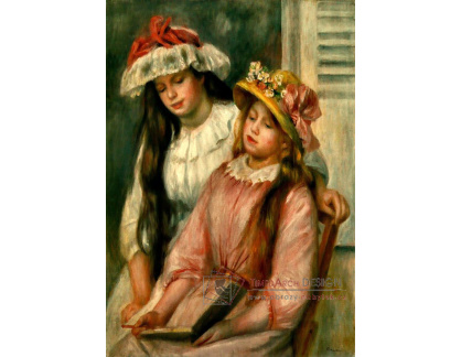 VR14-210 Pierre-Auguste Renoir - Mladé dívky při prohlížení alba