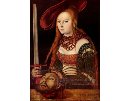 VlCR-19 Lucas Cranach - Judita s hlavou Holoferna