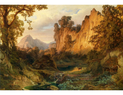 SO XIII-144 Edmund von Wörndle - Romantická krajina ve večerním světle