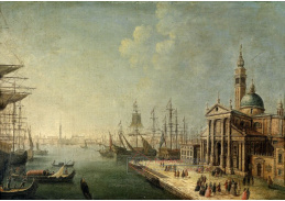 KO IV-451 Michele Marieschi - San Giorgio Maggiore v Benátkách