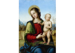 KO V-211 Raffael Santi - Madonna s dítětem v krajině