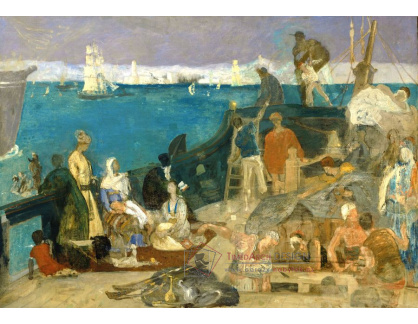 KO VI-235 Pierre Puvis de Chavannes - Marseilles brána do Orientu