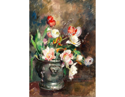 VKZ 322 Esther Kjerner - Zátiší s tulipány