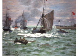 A-290 Claude Monet - Vstup do přístavu Le Havre