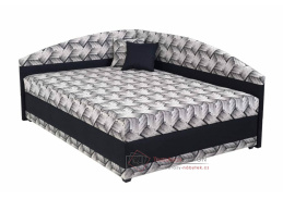 HELEN, čalouněná postel rohová 140x200cm, výběr provedení