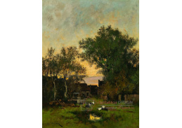 A-8551 Eugene Galien-Laloue - Soumrak na venkově