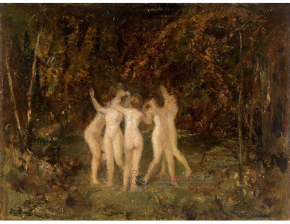 A-8680 Hippolyte Boulenger - Nymfy v lese
