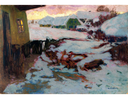 D-8455 Alois Kalvoda - Zimní krajina