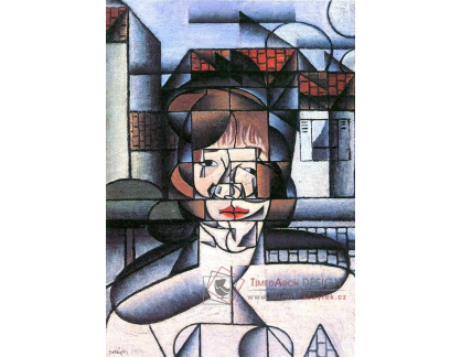 VJG 23 Juan Gris - Portrét Germaine Raynal