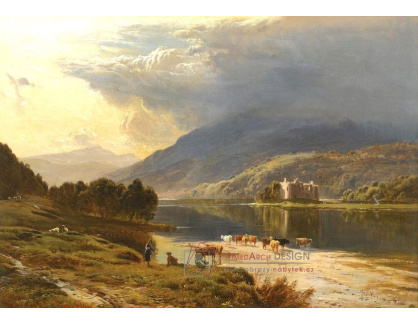 KO VI-351 Sidney Richard Percy - Hrad Kilchurn v Loch Awe