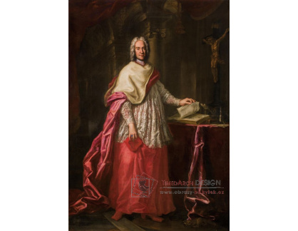 PORT-425 Neznámý autor - Portrét kardinála