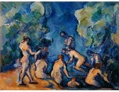 D-8198 Paul Cézanne - Koupající se