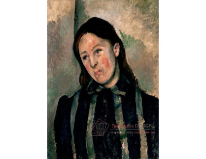 VR10-2 Paul Cézanne - Portrét paní Cézanne
