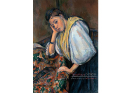 VR10-3 Paul Cézanne - Mladá Italka u stolu