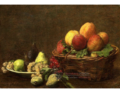 VF185 Henri Fantin-Latour - Zátiší s ovocem