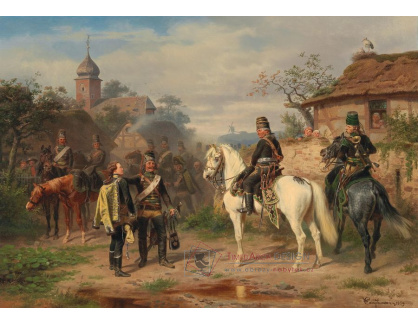 DDSO-1875 Wilhelm Camphausen - Husaři plukovníka von Belling