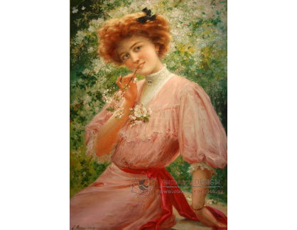 SO VII-166 Emile Vernon - Kráska v růžové