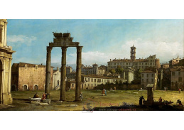 SO XI-119 Canaletto - Zřícenina fóra v Římě