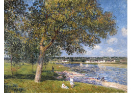 KO III-20 Alfred Sisley - Ořešák v Thomery