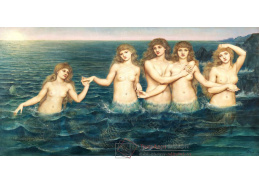 A-3839 Evelyn de Morgan - Mořské panny