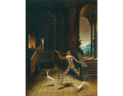 A-7985 Franz Sedlacek - Kouzelník a harlekýn