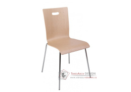 TULIP, konferenční židle dřevěná, výběr provedení
