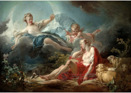 D-7335 Jean Honoré Fragonard - Diana a Endymion