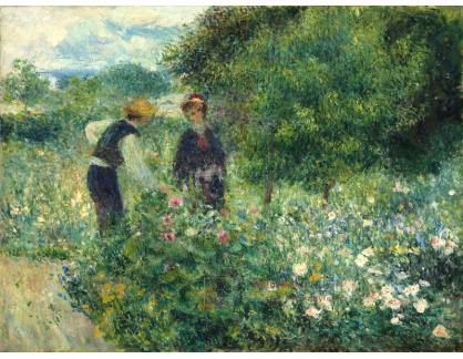 D-8219 Pierre-Auguste Renoir - Trhání květin