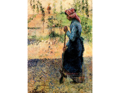 VCP-485 Camille Pissarro - Práce na zahradě